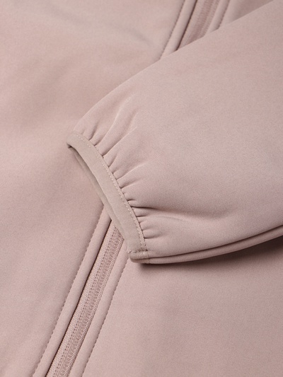 Ветровка для девочки на флисе MINAKU: Softshell, непромокаемая, розовая, рост 98 см