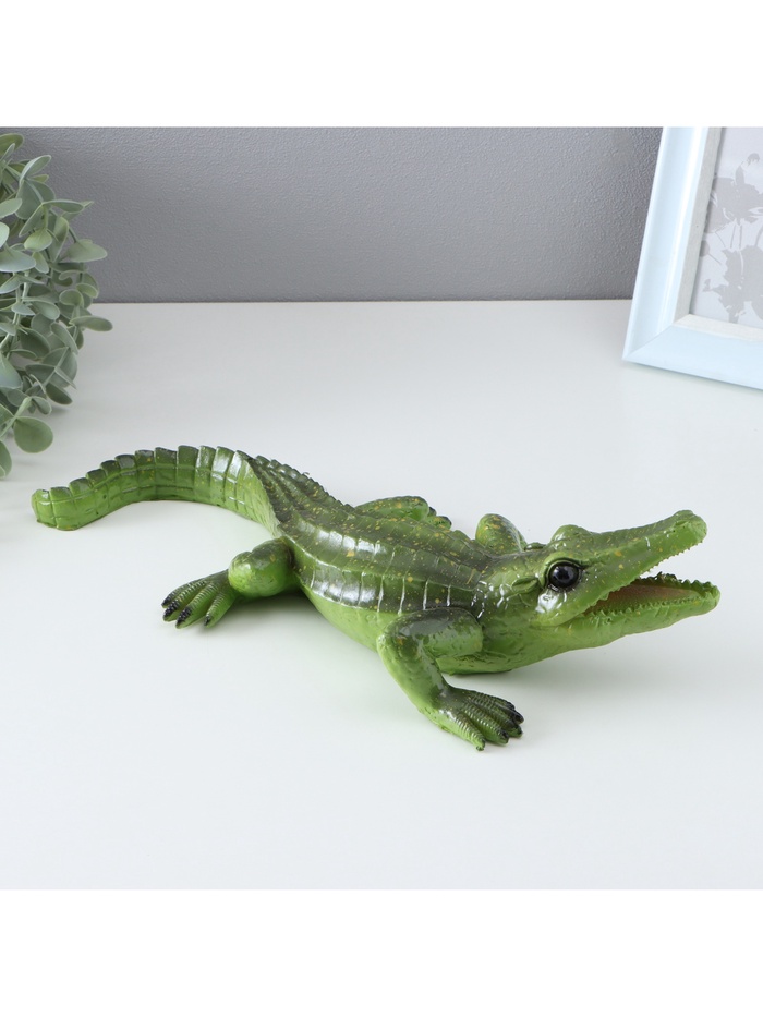 Фигурка полистоун TAKE IT EASY «Крокодильчик», 36×15×10 см - Фото 1