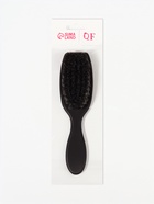 Расчёска-щётка с искусственной щетиной, 18?5 см, чёрная (комплект 2 шт) - фото 52514243