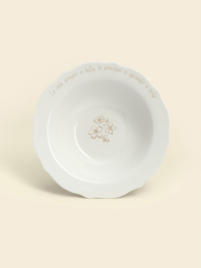 Салатник SL Home «Аманде», 290 мл, d=17 см, фарфор, белый - Фото 1