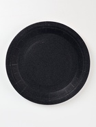 Посуда одноразовая бумажная, чёрная, на 6 персон, 12 предметов - Фото 2