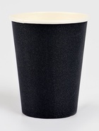 Посуда одноразовая бумажная, чёрная, на 6 персон, 12 предметов - Фото 6