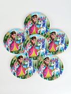 Посуда одноразовая бумажная для праздника «Принцесса», на 6 персон, 12 предметов - Фото 4