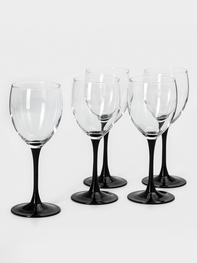 УЦЕНКА Набор бокалов для вина Domino, 350 мл, 5 шт.