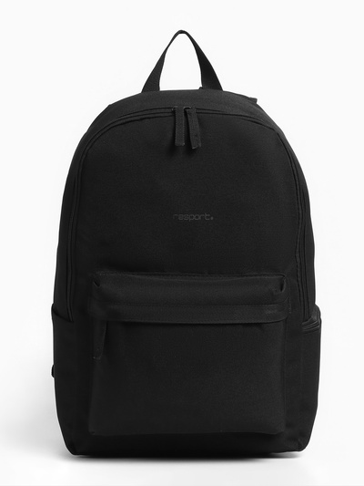 Рюкзак спортивный на молнии Resport, размер универсальный, чёрный