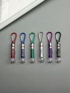 Фонарик - лазер брелок для ключей на карабине «Шар», МИКС - Фото 1