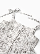 Сарафан для девочки MINAKU, цвет белый, рост 98 см - фото 808670994