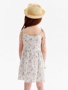 Сарафан для девочки MINAKU, цвет белый, рост 122 см - фото 808602630