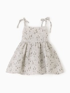 Сарафан для девочки MINAKU, цвет белый, рост 122 см - фото 808671008