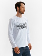 Лонгслив мужской MINAKU: City, размер 48. белый - Фото 10