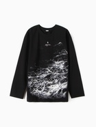 Лонгслив мужской MINAKU: Mood, черный, размер 48 10838096