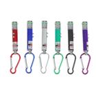 Фонарик-лазер брелок для ключей на карабине «Даль», МИКС - Фото 2