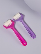 Массажёр для лица и зоны декольте, с шипами, 14×4.5×2.5 см, цвет МИКС 10858612