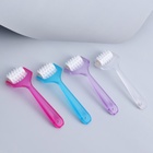 Массажёр для лица и зоны декольте, с шипами, 14×4.5×2.5 см, цвет МИКС 10858612