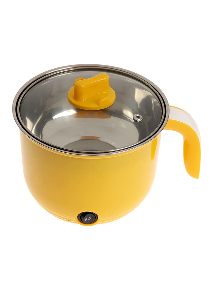 Чайник-кастрюля электрический LSK-1800, 1.3 л, 600 Вт, жёлтый - Фото 1