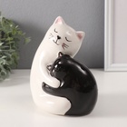 Копилка для денег «Кошачьи объятия», керамика, 9.2×13.4×15.6 см - Фото 6