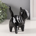 Копилка для денег «Котик-скелет», керамика, 12.4×6.6×13.8 см - Фото 6