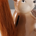 Копилка для денег «Белочка с жёлудем», керамика, 9×13×15.5 см - Фото 6