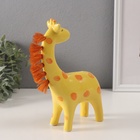 Копилка для денег «Жирафик с пушистой гривой», керамика, 5.7×13.8×20.5 см - Фото 4