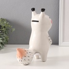 Копилка для денег «Белая белочка», керамика, 17.2×7.8×19.5 см - Фото 5