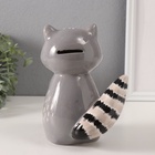 Копилка для денег «Енот с малышом», керамика, 12.3×12.5×17.7 см - Фото 5