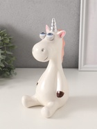 Копилка для денег «Единорожек-пучеглаз», керамика, 9×10.9×20.3 см - Фото 6