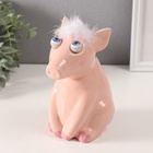 Копилка для денег «Хрюша-пучеглазка», керамика, 10×13.5×17 см - Фото 1