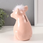 Копилка для денег «Хрюша-пучеглазка», керамика, 10×13.5×17 см - Фото 6