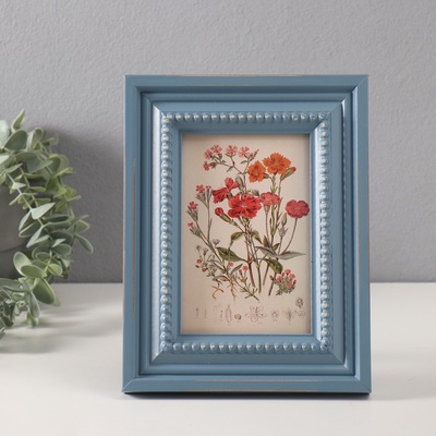 Фоторамка для фото 10×15 см «Бусинки», массив сосны, 2.3×17×22.1 см