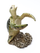 Подставка под бутылку TAKE IT EASY «Черепаха», полистоун, зелёная, 12×11×19 см - Фото 3