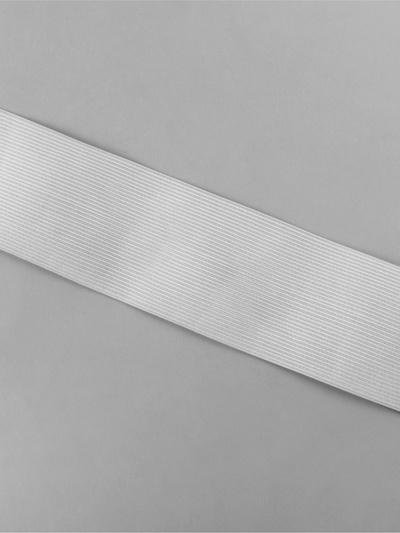 Резинка вязаная, 60 мм, 40±2 м, белая