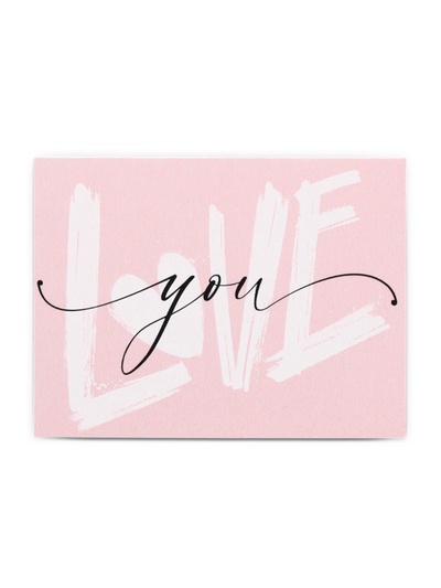 Открытка-мини «Люблю тебя», 6×8 см
