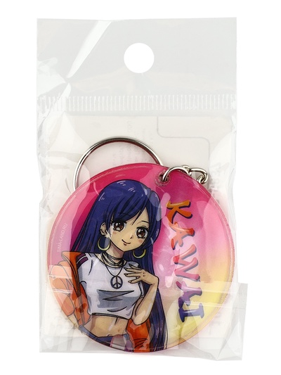 Брелок для ключей с фонариком «Кавайи», 5×5 см