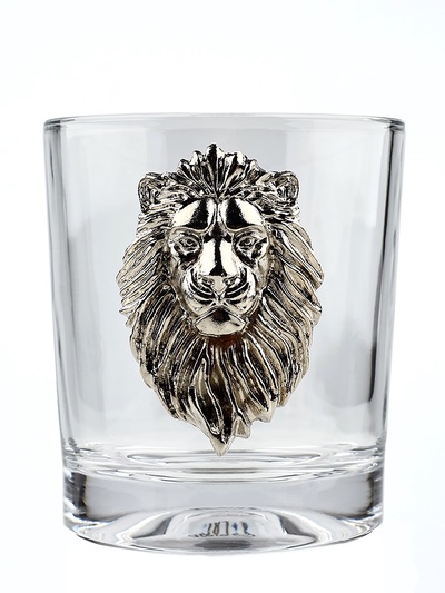 Бокал для виски стеклянный Дорого внимание «Лев», 230 мл