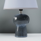 Лампа настольная «Идея» 1×40 Вт Е14 темно-синий 22.5×22.5×33 см - фото 4733736