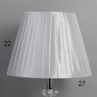 Лампа настольная «Антураж» 1×40 Вт Е27+ LED подсветка 3 Вт хром 28×28×46 см - фото 32117033 Лампа настольная «Антураж» 1×40 Вт Е27+ LED подсветка 3 Вт хром 28×28×46 см - фото 32117033
