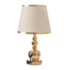 Лампа настольная «Формула» 1×40 Вт Е27 золото 22×22×36 см 10767653