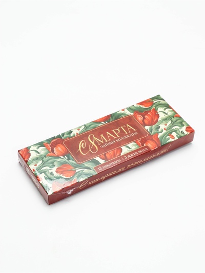 Чай подарочный «С 8 Марта» 3 вкуса, 12 пакетиков