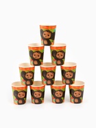 Посуда одноразовая бумажная для праздника, на 10 персон, стакан, тарелка, скатерть, Чебурашка - Фото 8