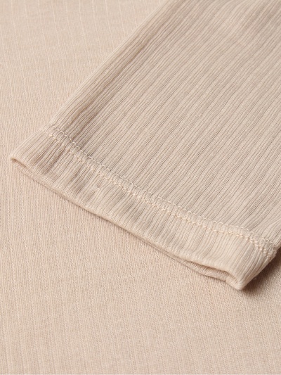 Лонгслив женский KAFTAN: Basic line, бежевый, размер 48-50