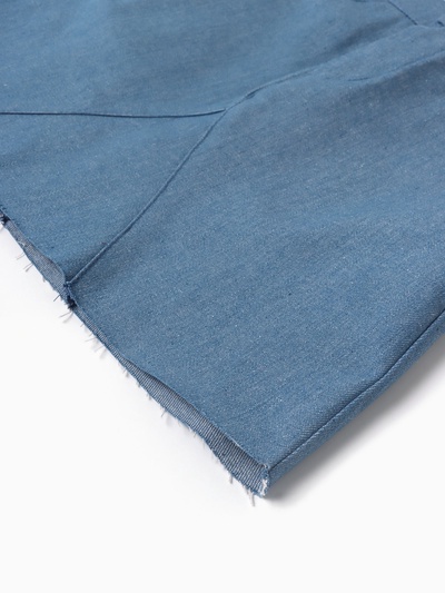 Юбка для девочки MINAKU: Jeans collection, синяя, рост 122 см