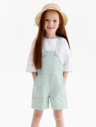 Комбинезон детский MINAKU: Jeans collection, серо-голубой, рост 110 см - Фото 6