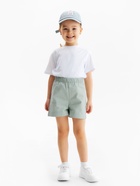 Шорты для девочки MINAKU: Jeans collection, цвет серо-голубой, рост 116 см 10460545 - фото 13782050
