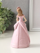 Фигурка керамика «Леди в розовом платье с сумочкой», 6.6×7.5×14.8 см - Фото 3