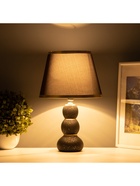 Лампа настольная «Шарики» 1×40 Вт Е27 черный/золото 22×22×36 см 10683307