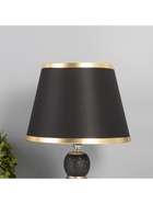 Лампа настольная «Шарики» 1×40 Вт Е27 черный/золото 22×22×36 см 10683307