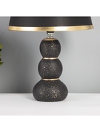 Лампа настольная «Шарики» 1×40 Вт Е27 черный/золото 22×22×36 см 10683307