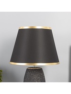 Лампа настольная «Клойд» 1×40 Вт Е27 черный/золото 25×25×40 см - Фото 3