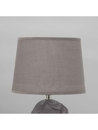 Лампа настольная RISALUX «Афродита», 40 Вт, Е14, серая, 19×19×28.5 см - Фото 5