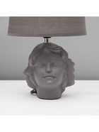 Лампа настольная RISALUX «Афродита», 40 Вт, Е14, серая, 19×19×28.5 см - Фото 4